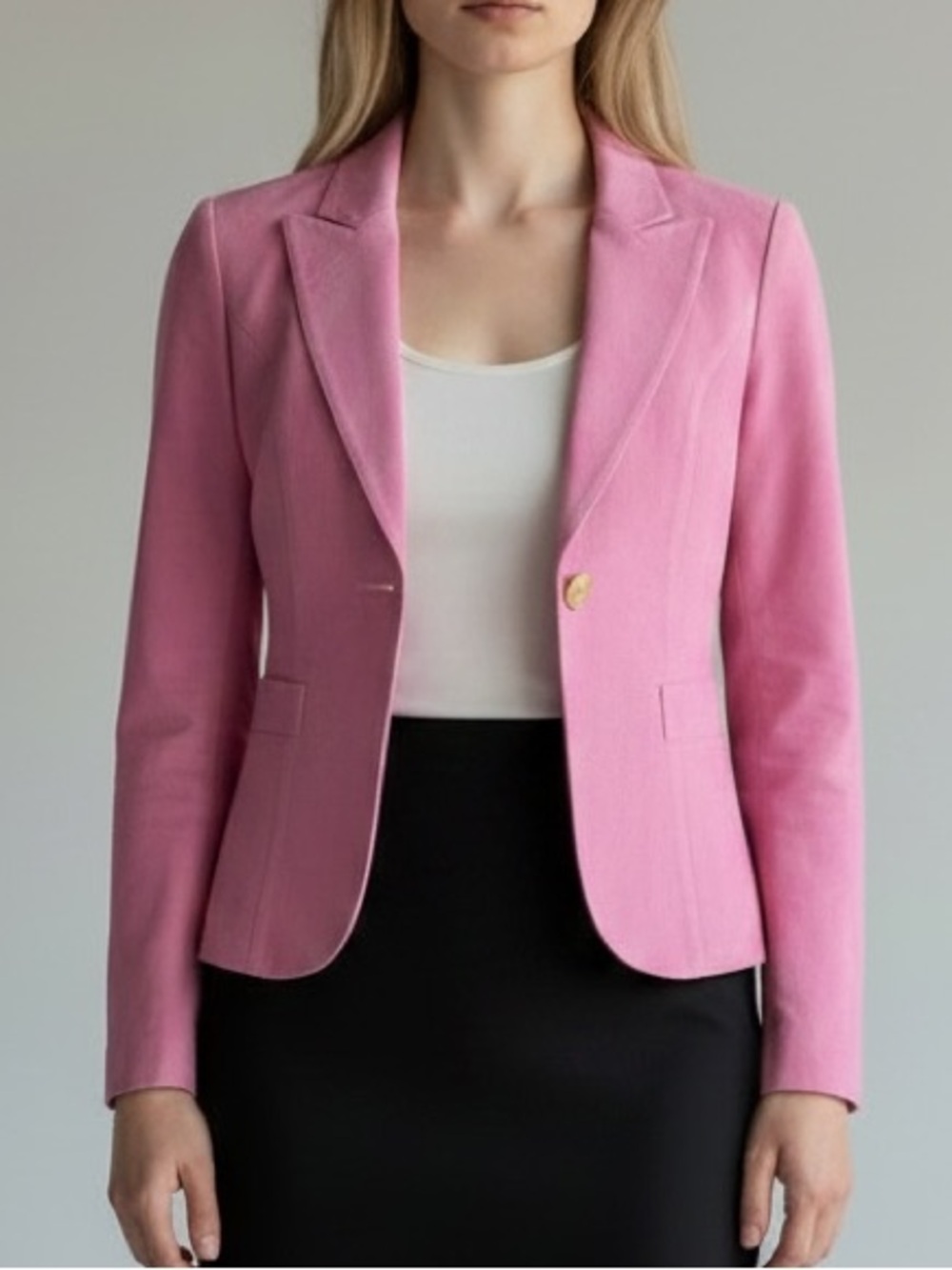 Smythe Pink Tailored luxury Blazer